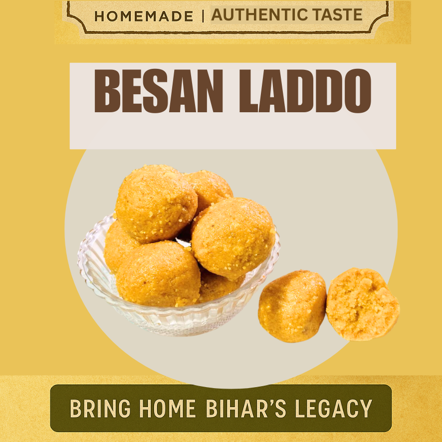 Besan Ke Laddoo (Bihar Special)