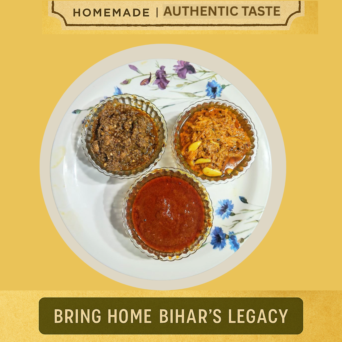 Chutney Combo – 3 Flavours