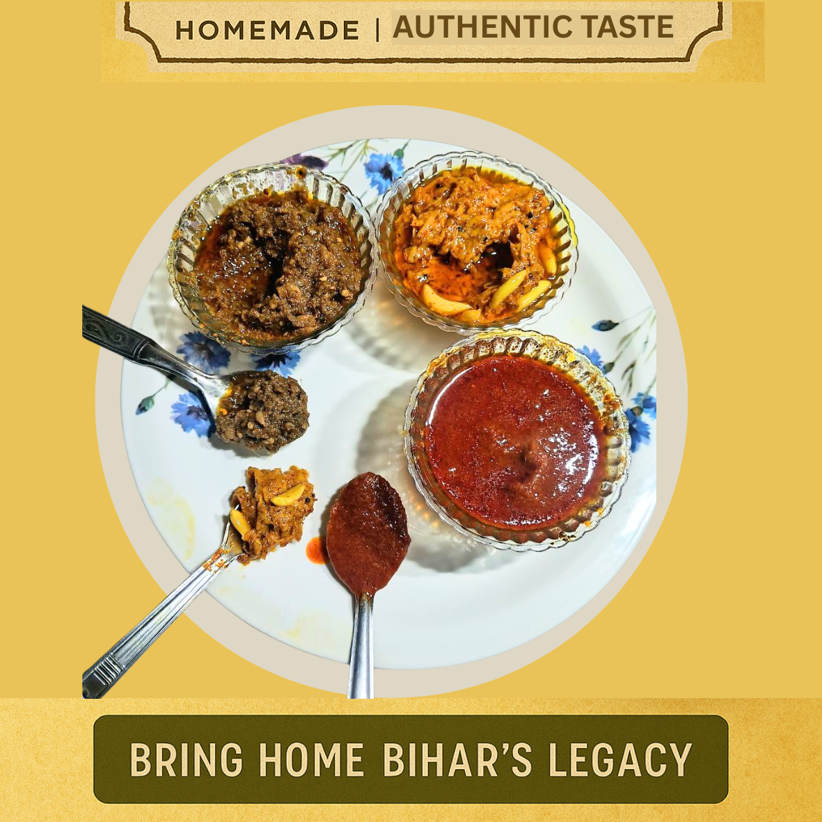 Chutney Combo – 3 Flavours
