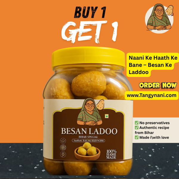 Besan Ke Laddoo (Bihar Special)